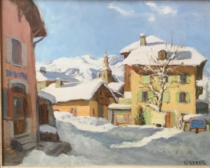 ange abrate le village de combloux