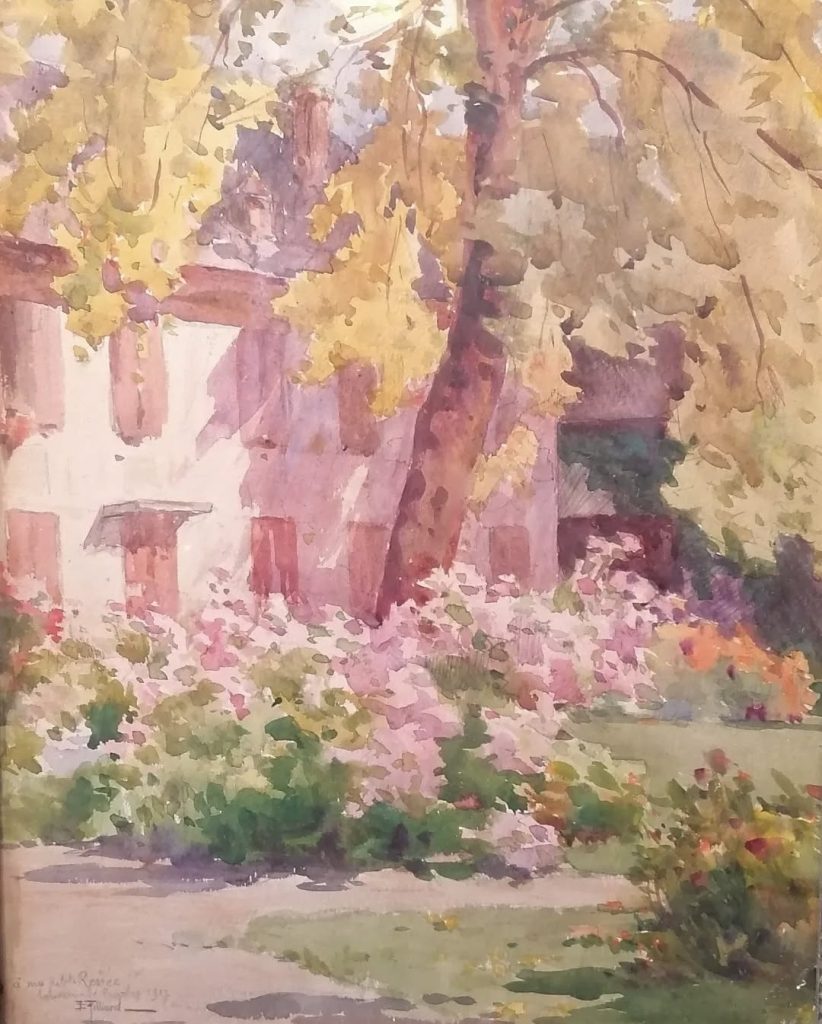 ernest filliard maison à barby 1917