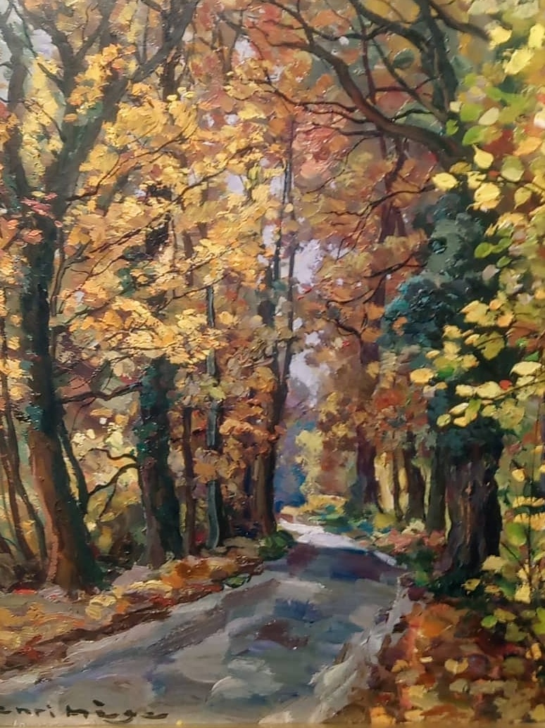 henri mège après midi aux alentours du château de sonnaz