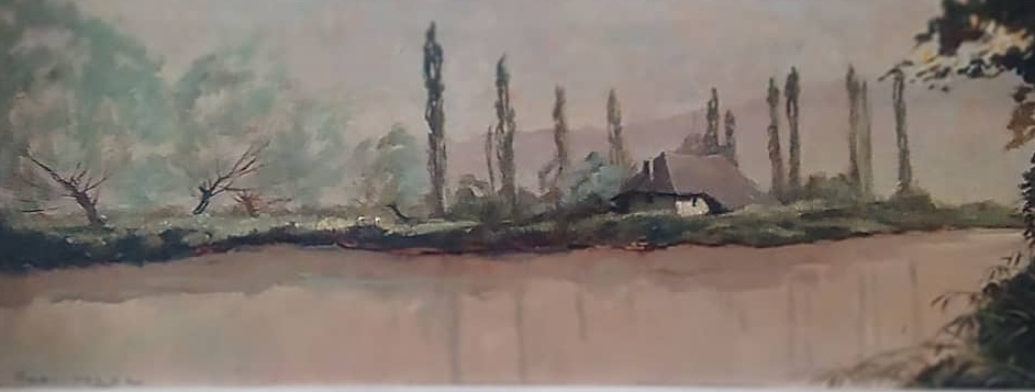 henri mège le canal de saviere, matinée à portout